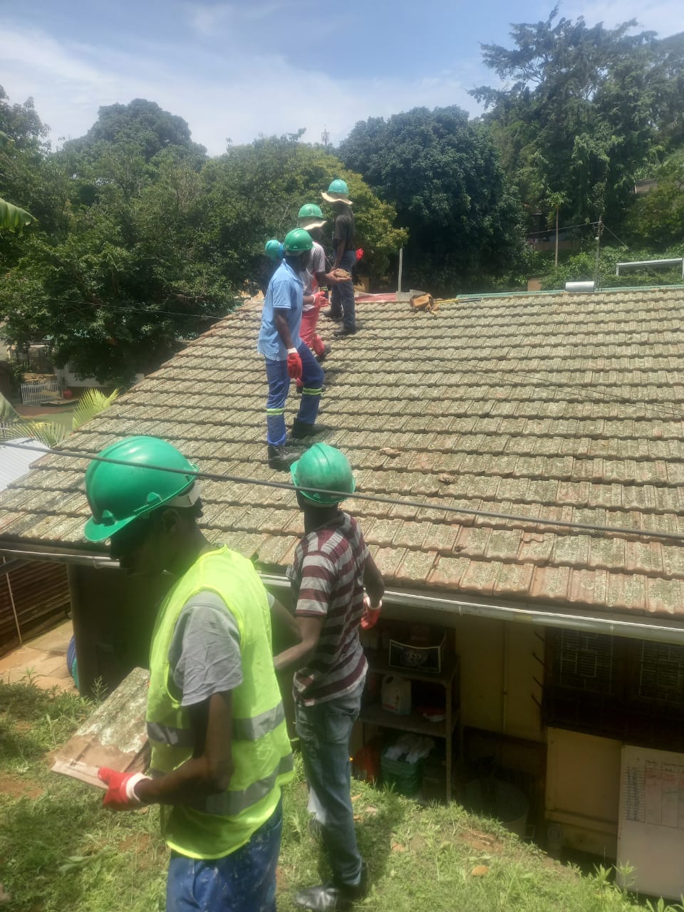 IBR sheeting installation in Northdale