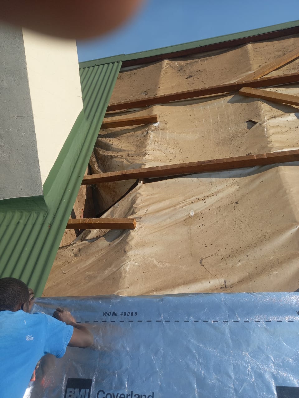 Waterproofing project in Scottsville